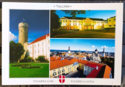 Cartão Postal Talin Estonia Torre