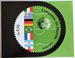 Coleção de Selos Campeões do Mundo de Futebol 2002