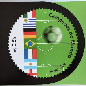 Coleção de Selos Campeões do Mundo de Futebol 2002