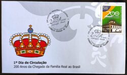 FDC 719 N C 2757 Selo Série 200 Anos Ministério da Fazenda 2008