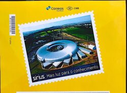 PB 103 Selo Personalizado Sirius Sincroton Gomado 2018 Vinheta G