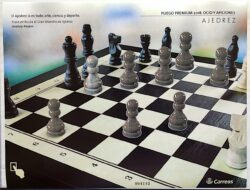 X 0533 Selo Xadrez Tabuleiro Espanha 2018 Folha Recurso Especial Termocromatico