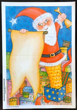 Cod 0016 AEROGRAMA SOCIAL NATAL PAPAI NOEL Flâmula 1999