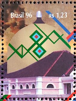 C 1985 Selo Teatro Amazonas Arquitetura 1996