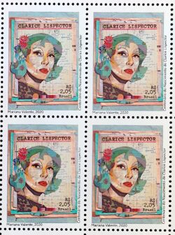 C 3946 Centenario Clarice Lispector Literatura 2020 Quadra