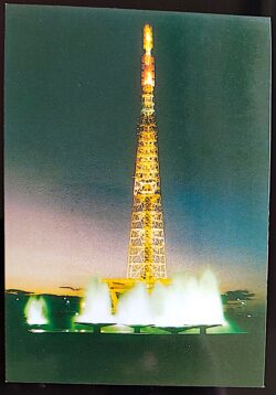Cartao Postal Brasilia Ceu de Sonho Torre de TV