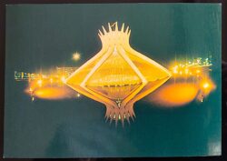 Cartao Postal Brasilia Mandala de Fogo Igreja Catedral