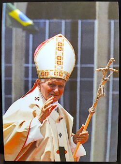 Cartao Postal Oficial dos Correios Papa Joao Paulo II Religiao 2005