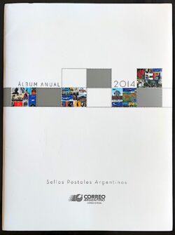 Colecao Anual de Selos da Argentina 2014