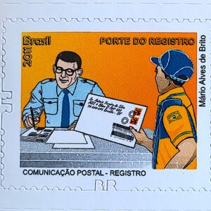 Selo Regular RHM 857  Servico Postal Porte do Registro 2011