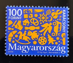 Hungria 2009 Selo Natal Religiao Hu 5386