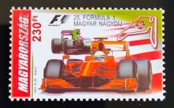 Hungria 2010 Selo Formula 1 Carro Hu 5483