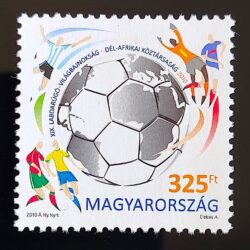 Hungria 2010 Selo Futebol Copa Mundo Futebol Africa Mapa Hu 5472