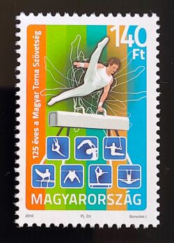 Hungria 2010 Selo Ginastica Hungria Hu 5486