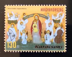 Hungria 2012 Selo Natal Religiao Hu 5594