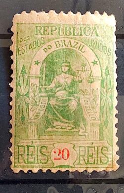 Imposto do Selo Fiscal 20 Reis