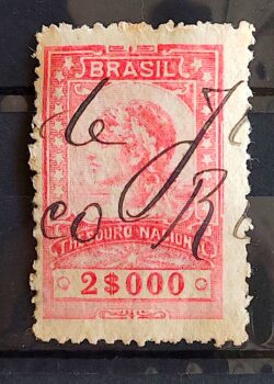 Imposto do Selo Fiscal Tesouro Nacional 2$000