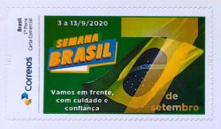 PB 167 Selo Personalizado Semana Brasil 2020