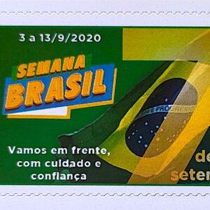 PB 167 Selo Personalizado Semana Brasil 2020