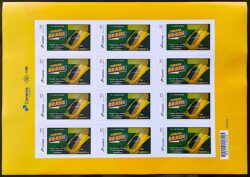 PB 167 Selo Personalizado Semana Brasil 2020 Folha