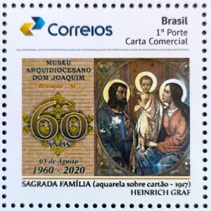 PB 170 Selo Personalizado Museu Arquidiocesano Sao Joaquim Religiao 2020