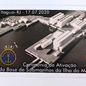 PB 172 Selo Personalizado Cerimonia de Ativacao da Base de Submarinos da Ilha da Madeira 2020