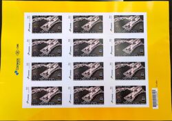 PB 172 Selo Personalizado Cerimônia de Ativação da Base de Submarinos da Ilha da Madeira 2020 Folha