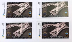 PB 172 Selo Personalizado Cerimônia de Ativação da Base de Submarinos da Ilha da Madeira 2020 Quadra