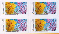 PB 180 Selo Personalizado Relacoes Diplomaticas Brasil Japao 2020 Quadra