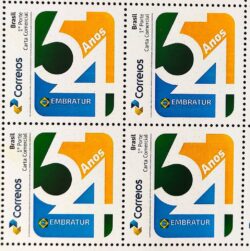 PB 181 Selo Personalizado Embratur 2020 Quadra