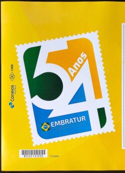 PB 181 Selo Personalizado Embratur 2020 Vinheta