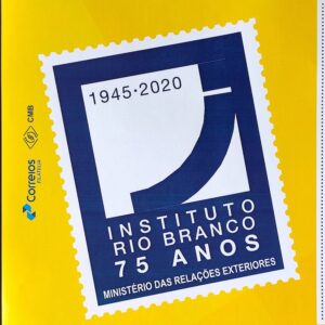 PB 182 Selo Personalizado Instituto Rio Branco 2020 Vinheta