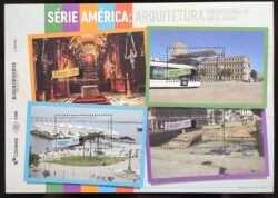 B 219 Bloco Serie America Arquitetura Trem Religiao Igreja Museu 2020