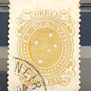 Selo RHM 77 Cruzeiros 1000 Reis Ano 1892 Republica 02