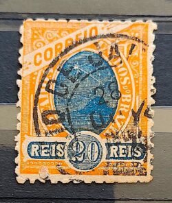 Selo RHM 82 20 Reis Ano 1894 Madrugada Republicana 03