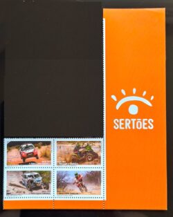 C 3836 Selo Rally dos Sertões Carro Moto 2019 Com Vinheta