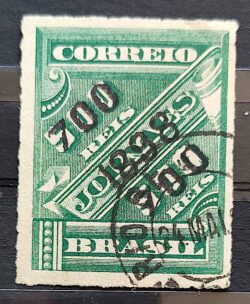 120 Selo Jornais Sobrestampados 1898