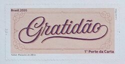 C 3951 Selo de Natal 2020 Gratidao