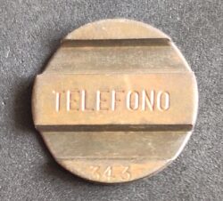 Ficha de Telefone Publico Argentina 1