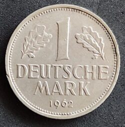 Moeda Alemanha 1962 1 Marco F 1