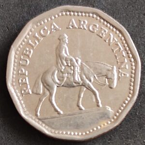 Moeda Argentina 1964 10 Pesos 1