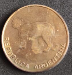 Moeda Argentina 1987 5 Centavos 1
