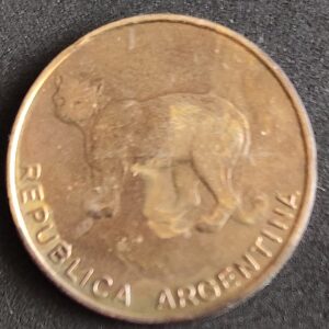Moeda Argentina 1987 5 Centavos 1