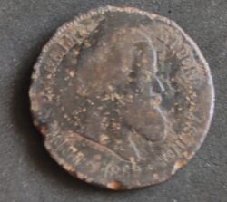 Moeda Brasil 1869 20 Réis Dom Pedro 9