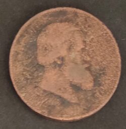 Moeda Brasil 1869 20 Réis Dom Pedro 11