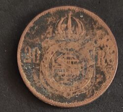 Moeda Brasil 1879 20 Réis Dom Pedro 1