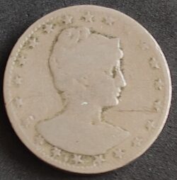 Moeda Brasil 1901 200 Réis 1