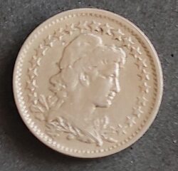 Moeda Brasil 1919 50 Réis 3
