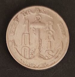 Moeda Brasil 1937 100 Réis 1