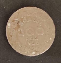 Moeda Brasil 1938 300 Réis 7